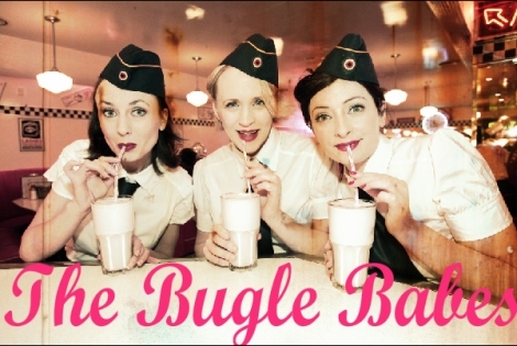 Bugle Babes � Drinks Reception Cocktail Music image